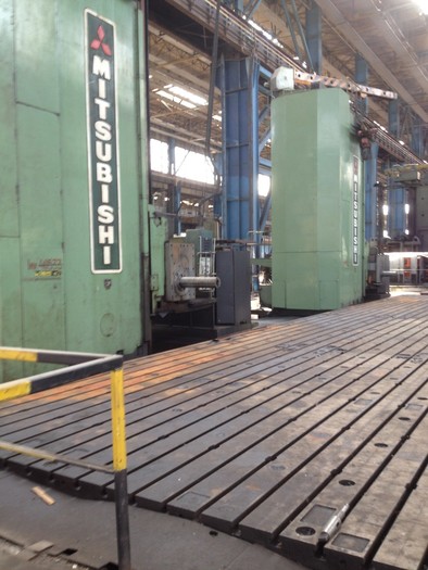 1979 TWIN COLUMN HORIZONTAL BORING MILL MITSUBISHI MAF280/200NC