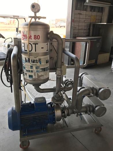 Used Flotation, Must Fining, AEB, Size Eflot 80, S/st, Wine, A #A743449