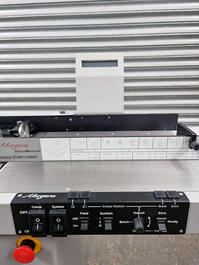Used Morgana Autocreaser documaster