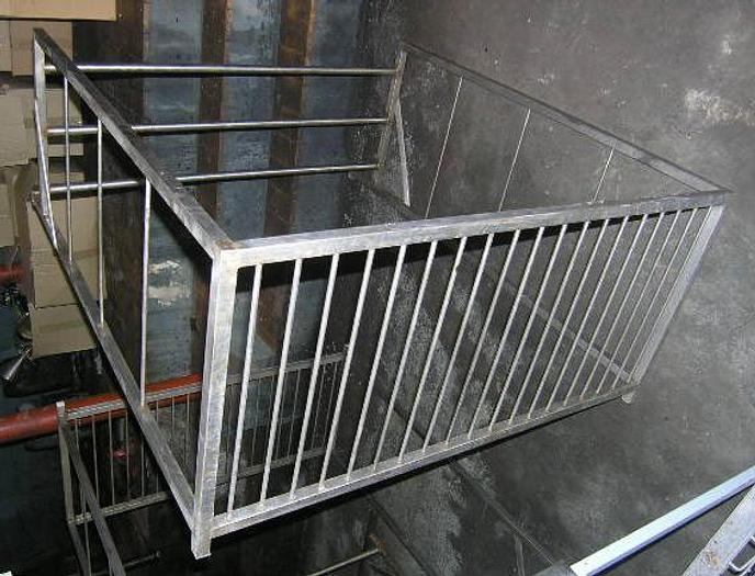 Used Stainless steel shelves