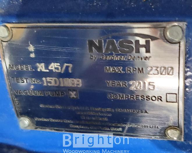 Used 2015 Nash XL 45/7 used Vacuum pump (like new)
