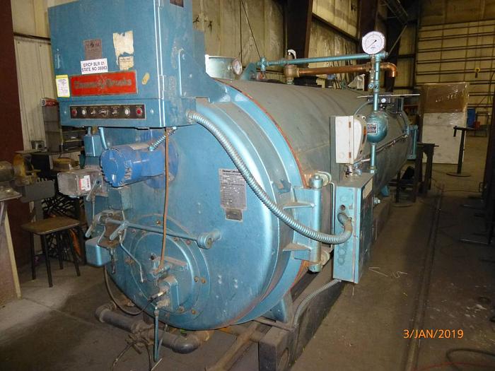1986 Cleaver Brooks 100 HP Hot water Boiler CB-700-100