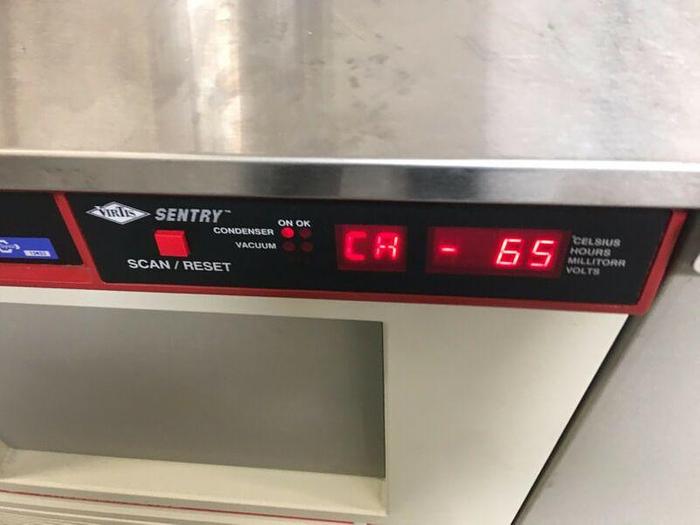 Used Virtis Freezemobile 5EL 285940 Freeze Dryer w/ Sentry Microprocessor