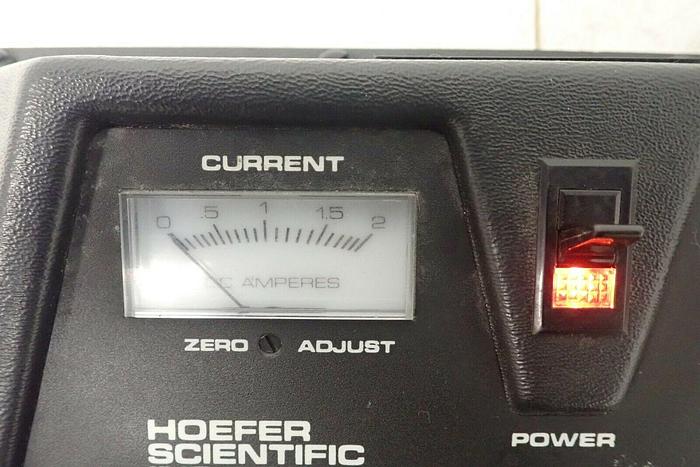 Used Hoefer Scientific Instruments TE-50 Transphor Power-LID Electrophoresis Control