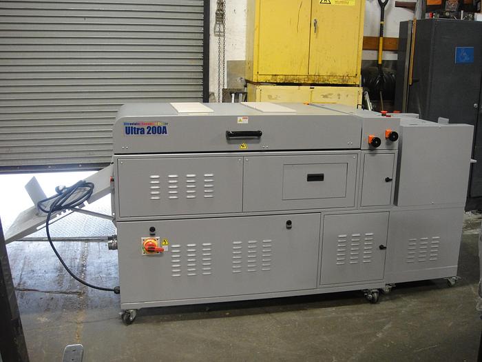 Used Duplo UV 200A Coater with Feeder