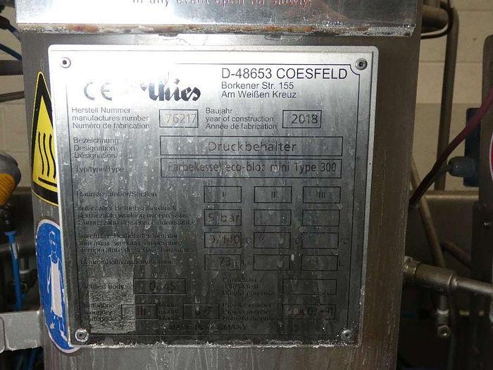 Used 1 x Thies Ecoblock, Small Package Yarn Dyeing (4 Vessel), 2018