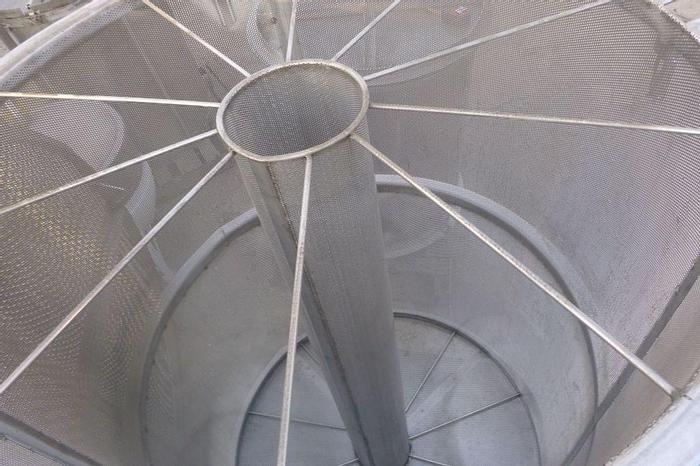 Unused Basket, Perf, S/st, 250 Gallon, 1/16" Perforations, Unused #S744084