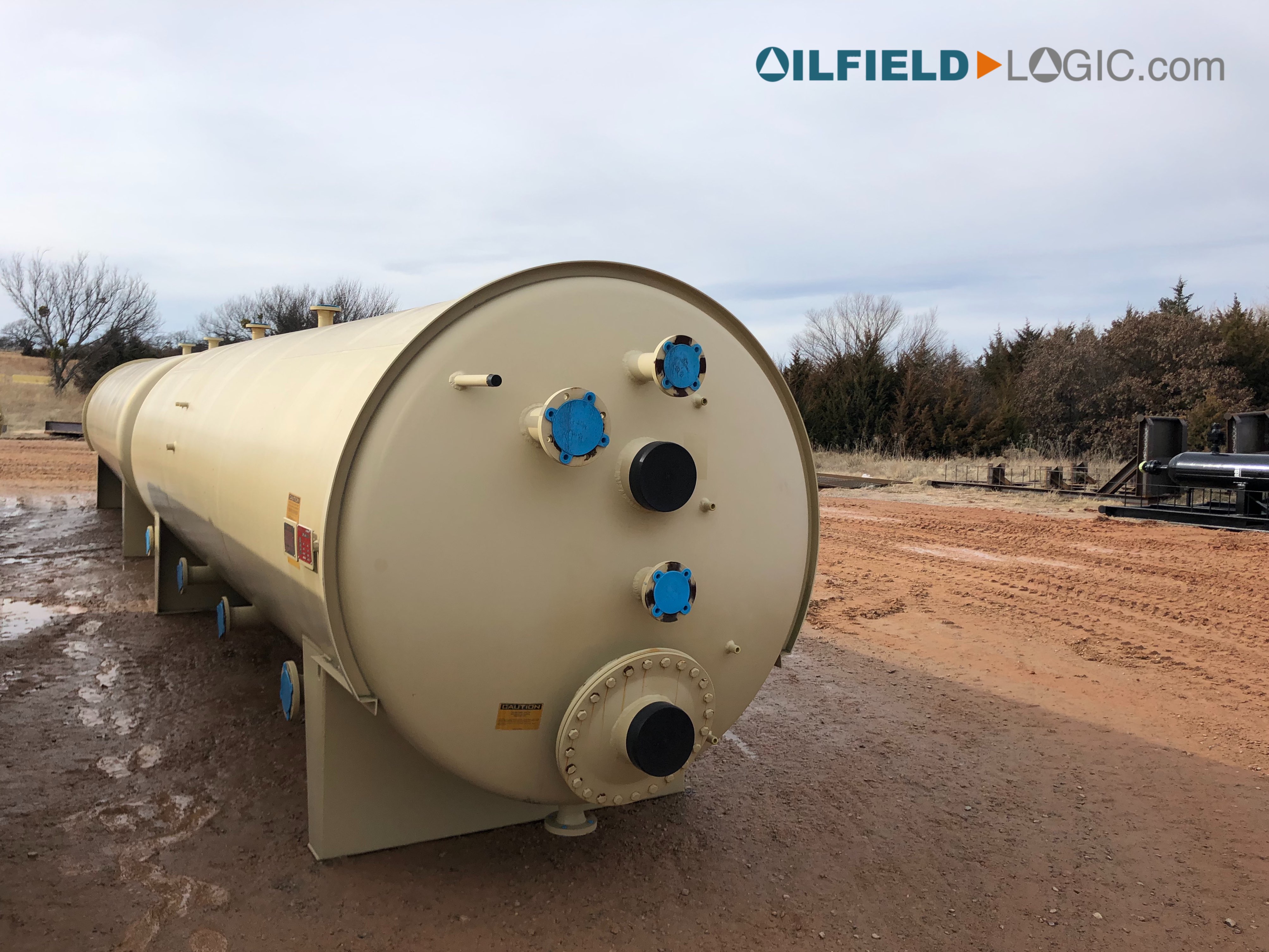 Heater Treater, Horizontal, 6'x20', 75#