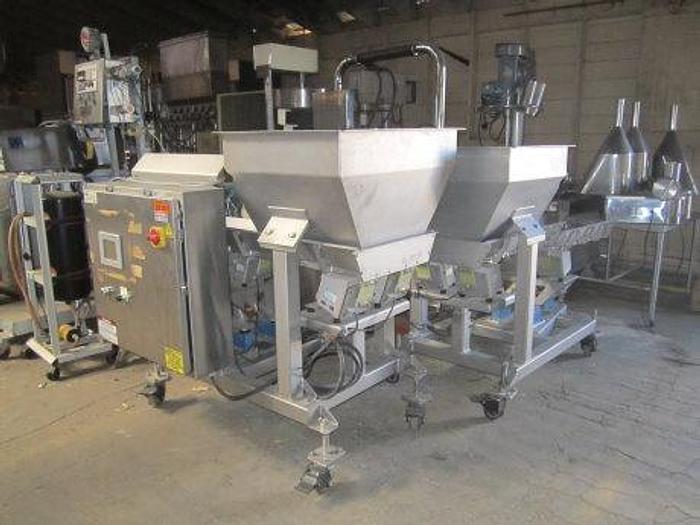 Used Feeder, Vibratory, Weigh, FMC, S/st, Scales, Unused (2) #S738083