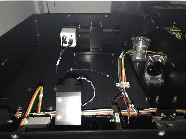 Used Newwave Research Accuscribe 2150 Laser Scribe System - Auto production model