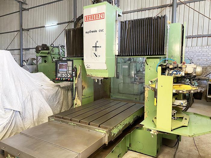 Used Bergonzi Double Column VMC Machine