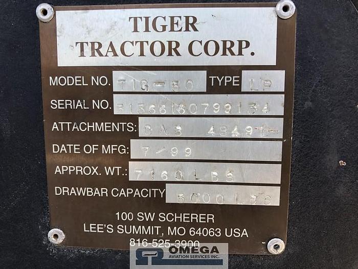 Used 1999 TIG-50 Tiger baggage tractor