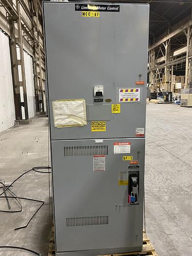 Used GENERAL ELECTRIC LIMITAMP STARTER CR194A118B2 500 HP CONTROLLER W/ DRAW-OUT AIR-BREAK CONTACTOR