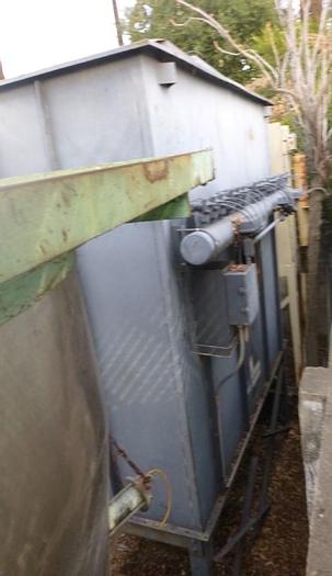 Used Dust Collector, Baghouse, 1,500 SF, C/st, 15 Hp, FABRI-Pulse #S743536
