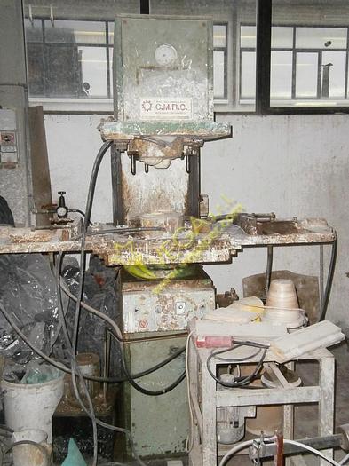 Used Hydraulic press RAM brand CMRC for plaster openable molds