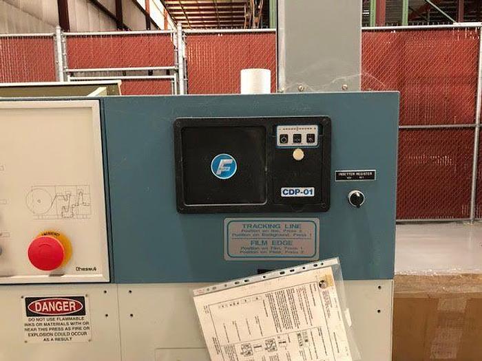 Used 15" NARROW WEB PRESS 6 COLOR GRAVURE AND FLEXO