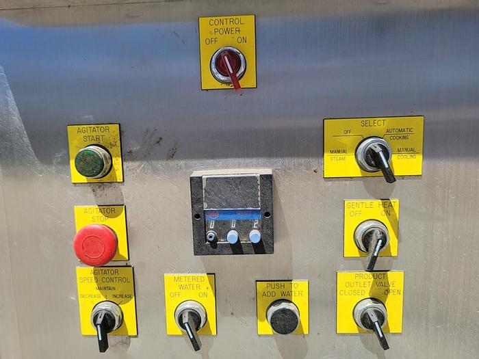 Used Control Panel, Elec, Partlow, Mdl MRC 7000, S/st, #S743994