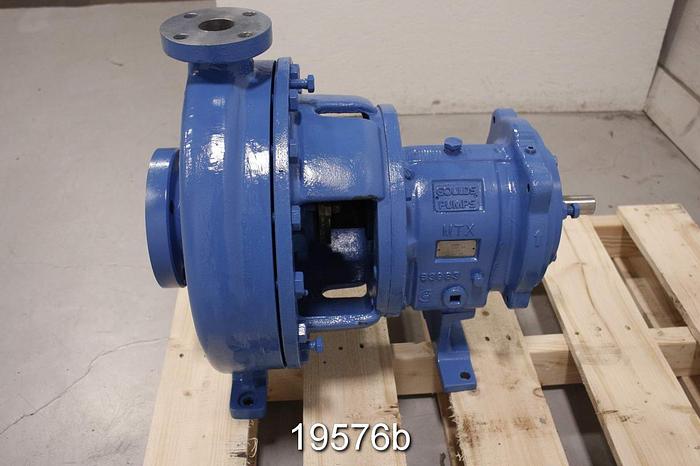 Used Goulds 3196 Goulds 3196, 1.5X3X13, Stainless Steel Casing, 6-Vane Impeller #19576