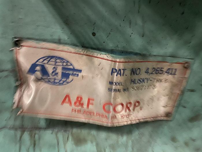 Used A&F UNWIND STAND SHAFTLESS ROTARY SCREW CONTROLLED 60" DIA.