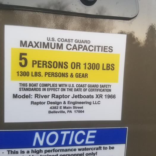 2021 River Raptor XR1966