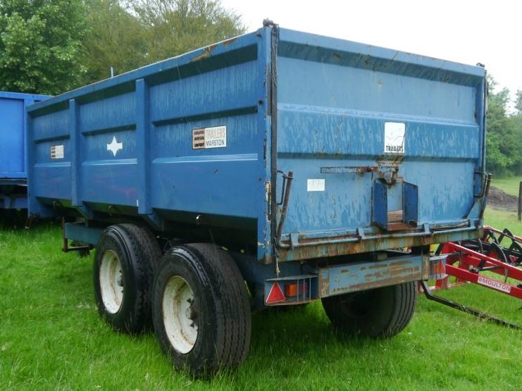 Used AS Marston 10 Ton Trailer