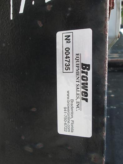 Used 2002 7x20 Anderson Equipment Trailer