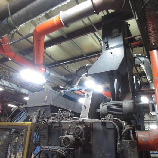 Used WHEELABRATOR 6 CU. FT. TUMBLAST MACHINE