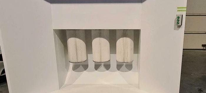 2022 Powder coating booth 3 Filter (NEW)