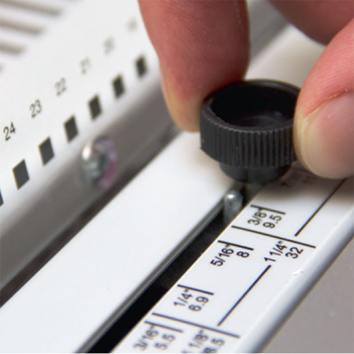 Renz SRW 360 Office Wire Binding Punch & Closer Machine