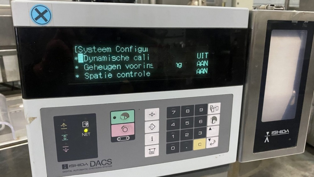 Used Ishida checkweigher 5000 gram