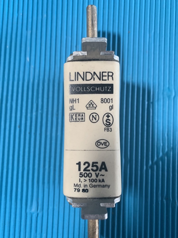 Used Linder HRC-Fuse-Links NH1-8001