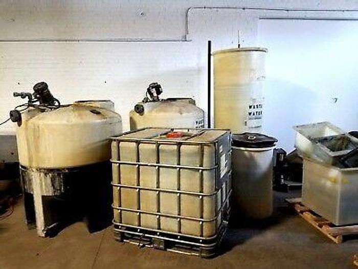 Used Waste Treatment System Metal Solids cleans water Reuse Clear Water Green Process