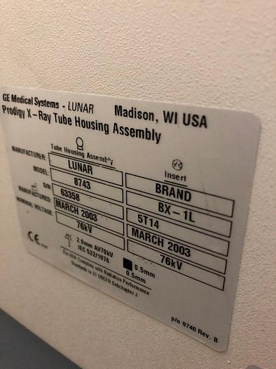 Used 2003 GE Lunar Prodigy