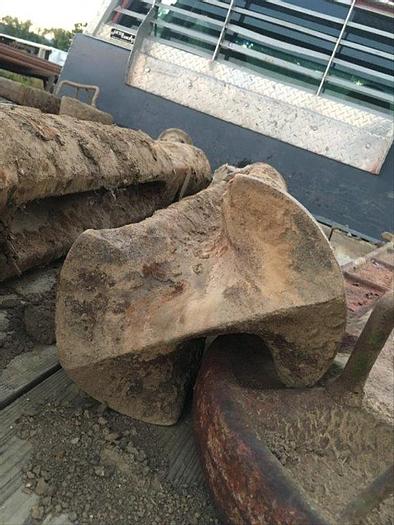 Used Chisel Bit - 9" O.D. x 55" Length