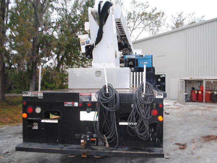 Used Altec LS63 on 2015 International 4300 SBA 4x2 Reg Cab Flatbed Truck - M37501