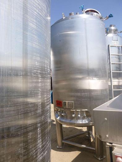 Used Reactor, 660 Gallon, 316L S/st, Jkt, 50 PSI, Precision A #S744207