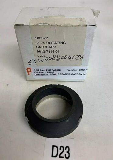 9612-7115-01 Rotating Carbon Seal Incl. Cup Fast Shipping! New In Box!