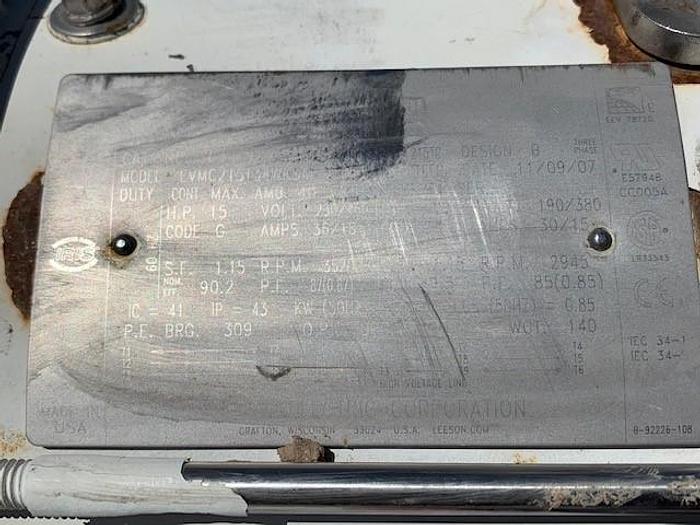 Used Wright 1.5" x 2" Centrifugal Pump