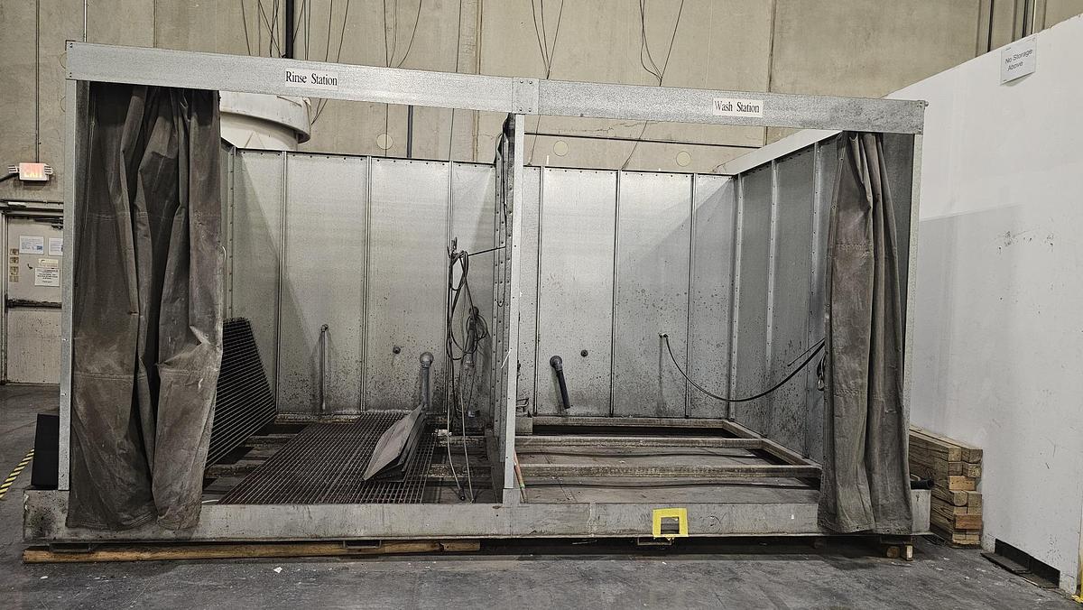 Used 2) Batch Wash Stations