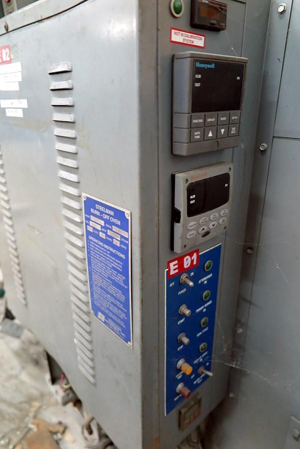Used Steelman Burnoff Oven - 72"w X 36"h X 36"deep