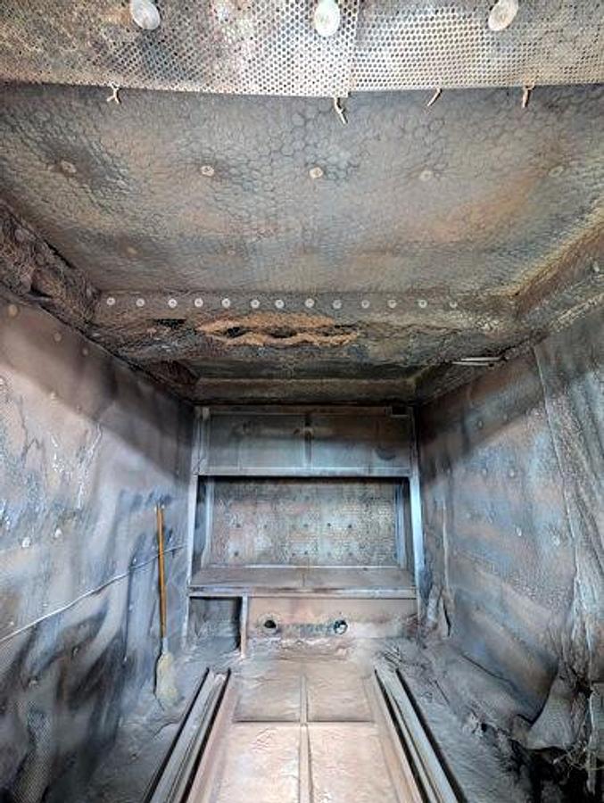 Used Large Burnoff Oven - 7'w X 7'h X 9'l
