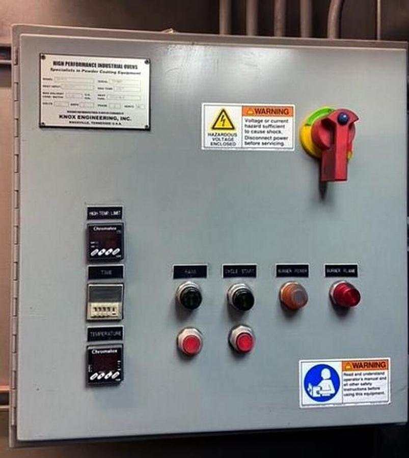 Used 5'w X 6'h X 10'l Batch Oven - Knox
