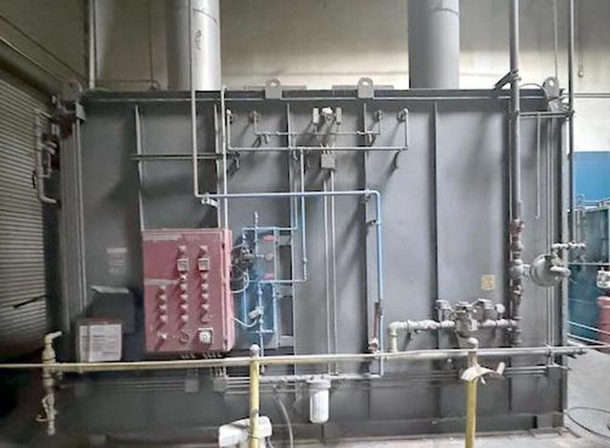 Used BIG BURNOFF OVEN - 72"w X 104"h X 153"l