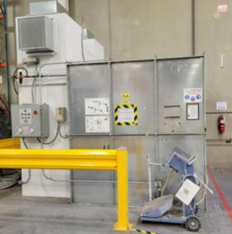 Used Complete Batch Powder Coating System & Powder Gun