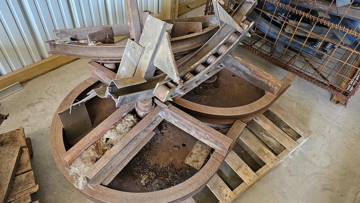 Used 2) 3" I-Beam 180 degree wheel turns