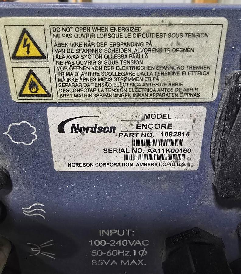 Used NORDSON Encore XT-HD Manual Gun & Control