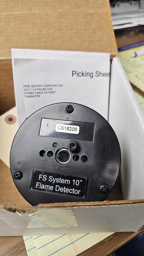 Used Nordson FS-10 Fire Detection Module, Honeywell