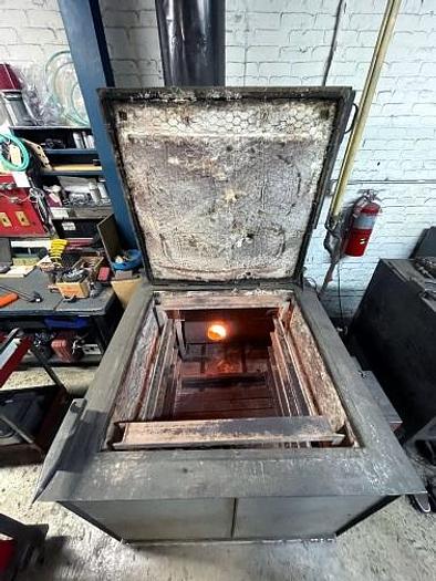 Used 36 x 36 x 36 Top Load Burnoff Oven