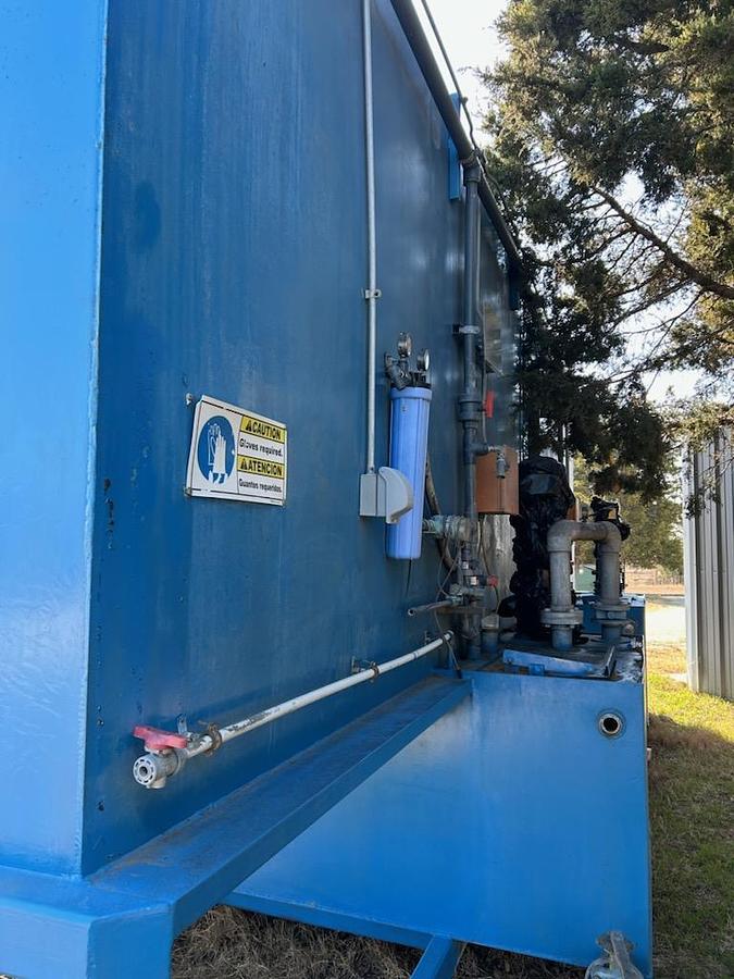 Used 42"w X 85"h 3 stage washer