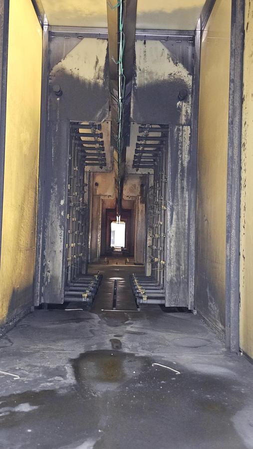 Used 5 stage Stainless GAT Washer - 3x5